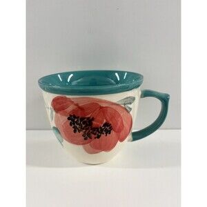 The Pioneer Woman Turquoise Vintage Bloom 14-Ounce Coffee Cup Replacement Mug